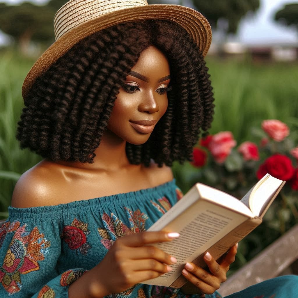 The Power of Reading: Boost Growth, Mental Health & Lifelong Learning a lady reading a book-reading