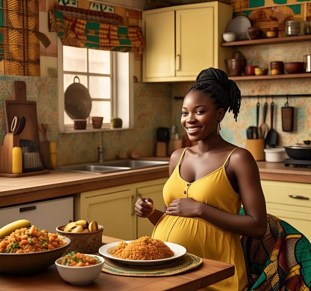 Comprehensive Guide to Nutrition for Pregnant Women in Nigeria 2 A descriptive image of Nutrition for Pregnant Women in Nigeria