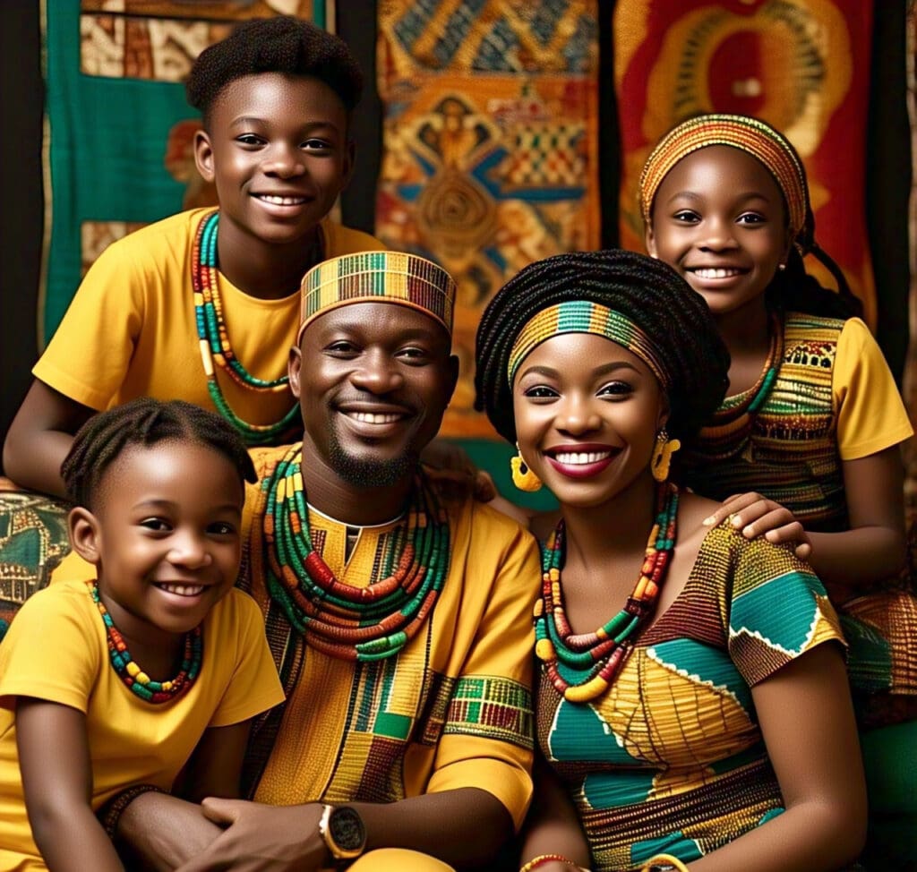 a happy and positive family- toxic positivity